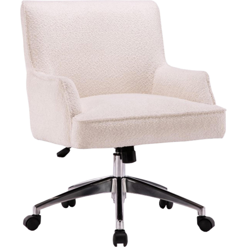 DC504 Desk Office Chair in Himalaya Ivory Fabric