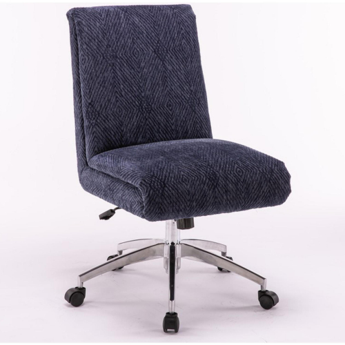 DC506 Desk Office Chair in Aura Ocean Blue Fabric