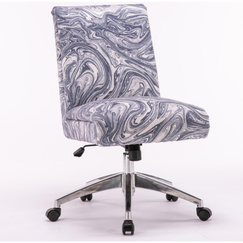 DC506 Desk Office Chair in Marble Blue Fabric