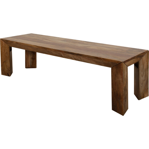 Downtown 64" Dining Bench in Amber Mango Wood