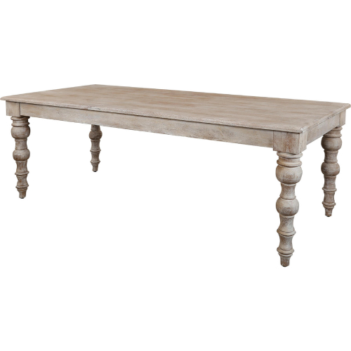 Eden 84" Dining Table in Toasted Tumbleweed Mango Wood