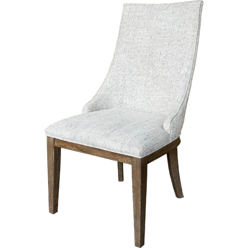 Sundance Host Dining Chair in Sandstone Wood & Neutral Fabric (Set of 2)