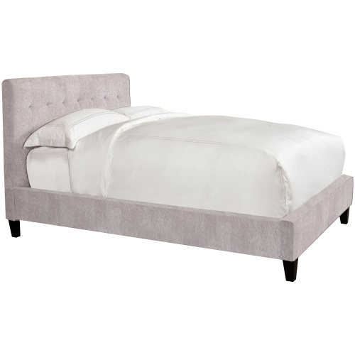 Jody Queen Bed in Tufted Porcelain Natural Fabric