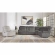 Alpine 6 Piece Power Zero Gravity Sectional Sofa in Airy Midnight Grey Fabric