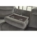Alpine 7 Piece Power Zero Gravity Sectional Sofa in Airy Midnight Grey Fabric