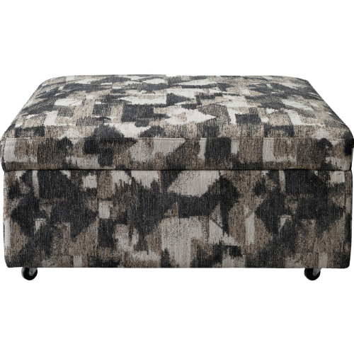 Bryant Storage Ottoman in Orwell Smoke Multicolor Fabric