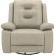 Caldwell Power Reclining Sofa Loveseat and Recliner in Fog Grey Performance Microfiber Fabric