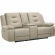 Caldwell Power Reclining Sofa and Loveseat in Fog Grey Performance Microfiber Fabric