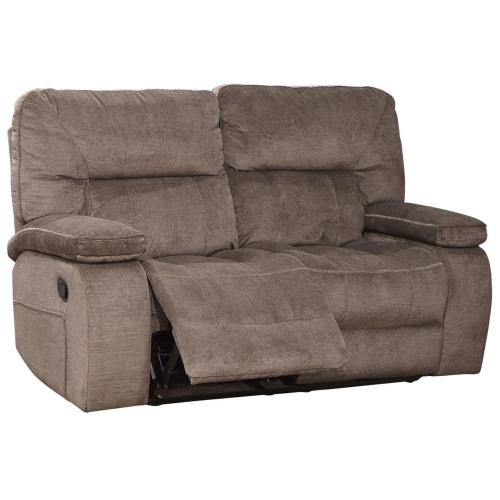 Chapman Manual Loveseat in Kona Light Brown Fabric