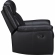 Clayton Sofa and 2 Recliners in Phantom Black Leatherette