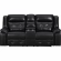 Clayton Sofa and Loveseat in Phantom Black Leatherette