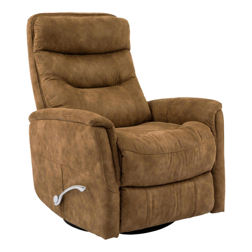 Gemini Manual Swivel Glider Recliner in Autumn Fabric