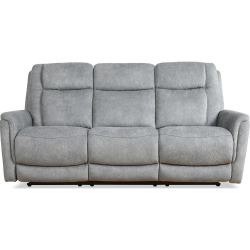 Linus Power Zero Gravity Sofa in Hudson Grey Fabric