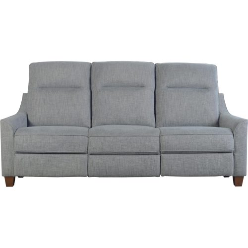 Madison Freemotion Power Cordless Sofa in Marine Blue Fabric