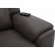 Momentum 6 Piece Modular Power Reclining Sectional Sofa in Dark Granite Grey Leatherette