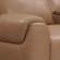 Momentum 7 Piece Modular Power Reclining Sectional Sofa in Cashew Tan Leatherette