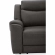 Momentum 7 Piece Modular Power Reclining Sectional Sofa in Dark Granite Grey Leatherette