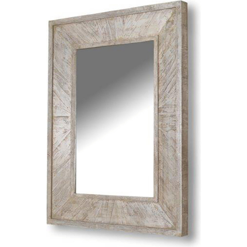 Crossings Monaco Wall Mirror in Weathered Mango Wood