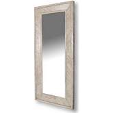 Crossings Monaco Floor Mirror in Weathered Mango Wood