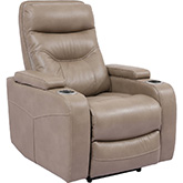 Origin Power Home Theater Recliner in Linen Leatherette