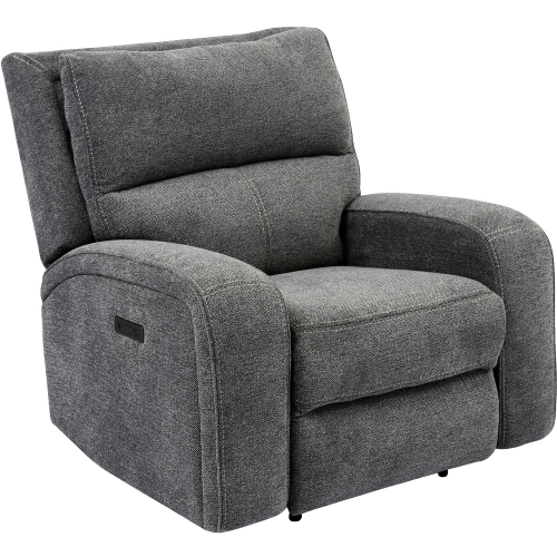 Polaris Power Recliner in Bizmark Grey Fabric