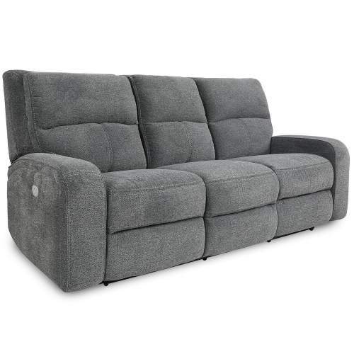 Polaris Power Sofa in Bizmark Grey Fabric