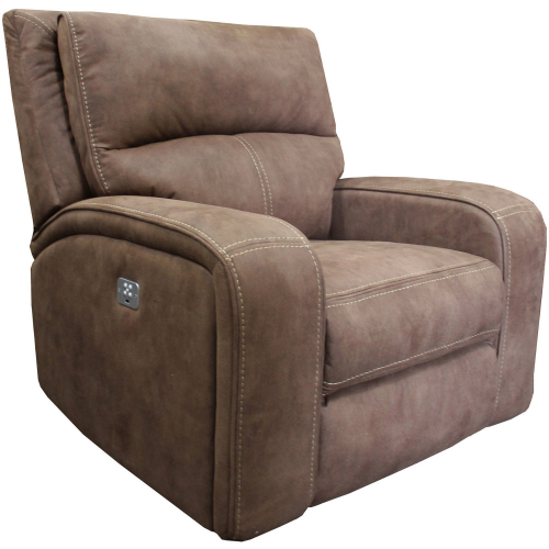 Polaris Power Recliner in Kahlua Brown Fabric