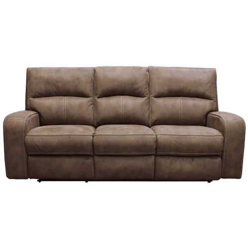 Polaris Power Sofa in Kahlua Brown Fabric