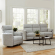 Radius Power Reclining Sofa & Recliner Set in Mineral Light Grey Fabric