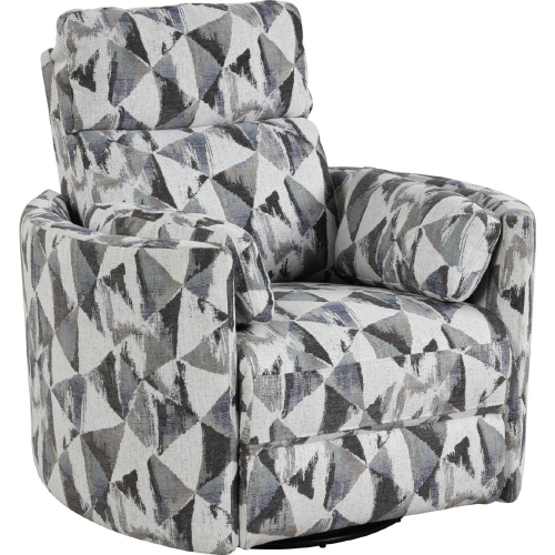 Radius Power Swivel Glider Recliner in Dusk Fabric