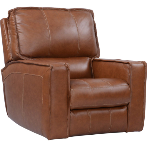 Rockford Power Recliner in Verona Saddle Brown Top Grain Leather