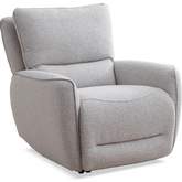 Stellar Power Zero Gravity Recliner in Neutral Fabric