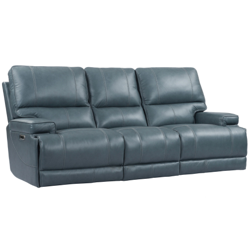 Whitman FreeMotion Power Cordless Sofa in Azure Top Grain Leather