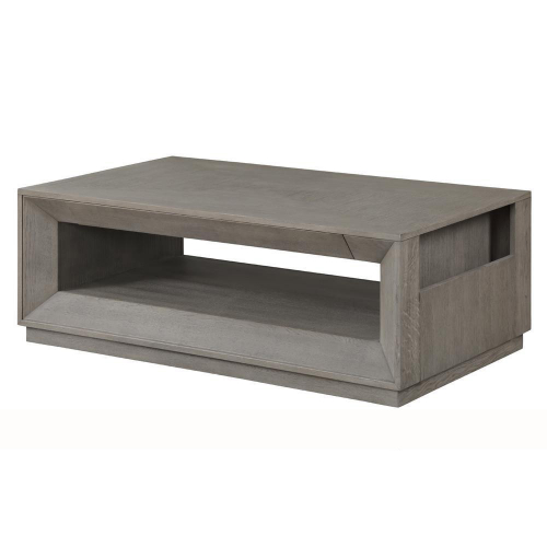 Pure Modern Cocktail Table in Moonstone Grey Finish Wood