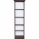 Shoreham 24" Bookcase Medium Roast Brown Wood