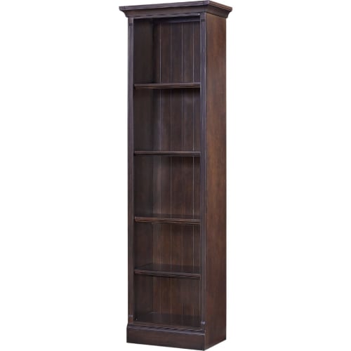 Shoreham 24" Bookcase Medium Roast Brown Wood