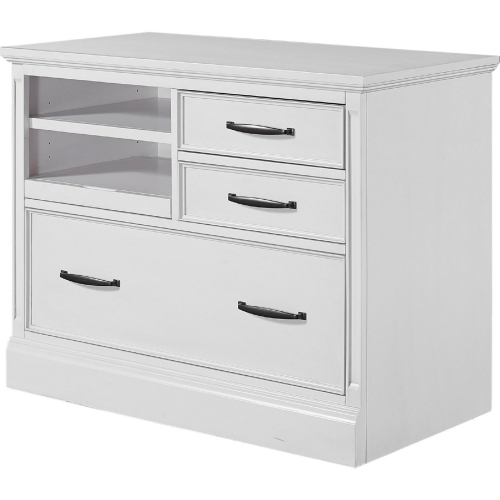 Shoreham File Cabinet in White Wood