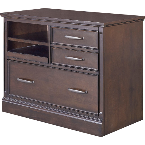 Shoreham File Cabinet Medium Roast Brown Wood