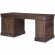 Shoreham Pedestal Desk in Medium Roast Brown Wood