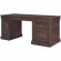 Shoreham Pedestal Desk in Medium Roast Brown Wood
