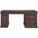 Shoreham Pedestal Desk in Medium Roast Brown Wood