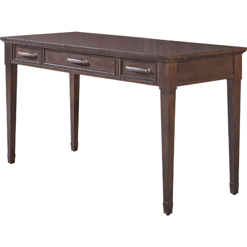 Shoreham 58" Writing Desk Medium Roast Brown Wood