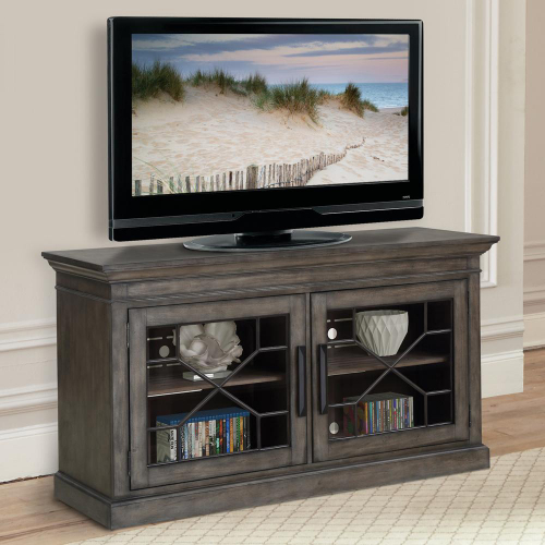 Sundance 63" TV Stand Console in Smokey Grey Finish