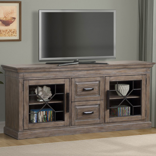 Sundance 76" TV Stand Console in Sandstone Finish