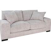 Big Chill Loveseat in Cream Soft Microfiber