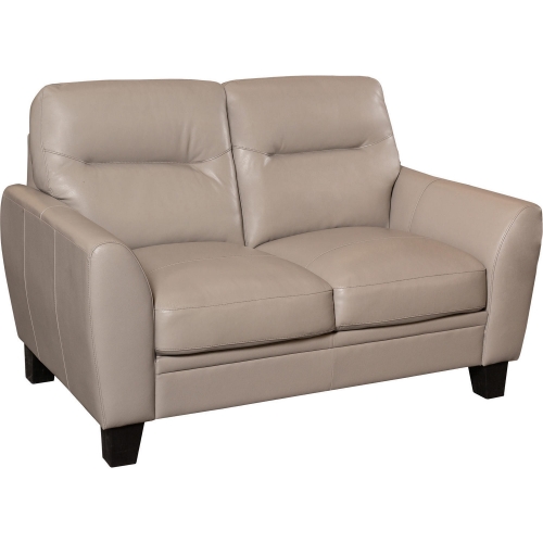 Matera Loveseat in Cream Leather