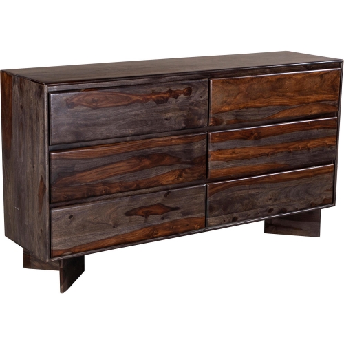 Cambria Dresser in Gray Solid Sheesham Wood