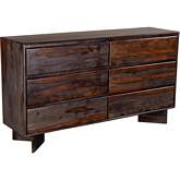 Cambria Dresser in Gray Solid Sheesham Wood