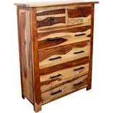 Kalispell Chest in Natural Finish Solid Sheesham Wood