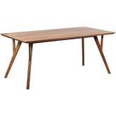 Portola 70" Dining Table in Natural Finish Solid Acacia Wood